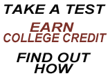 take a test get college credit